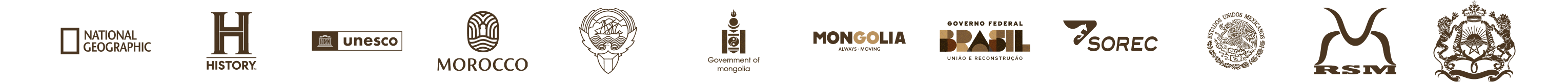 Global institutions logos